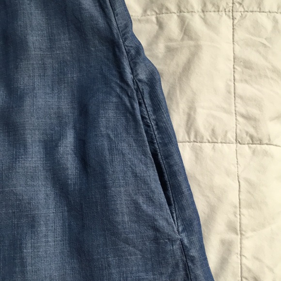 📦GAP Sleeveless Trapeze Shift Denim Dress - Picture 6 of 6